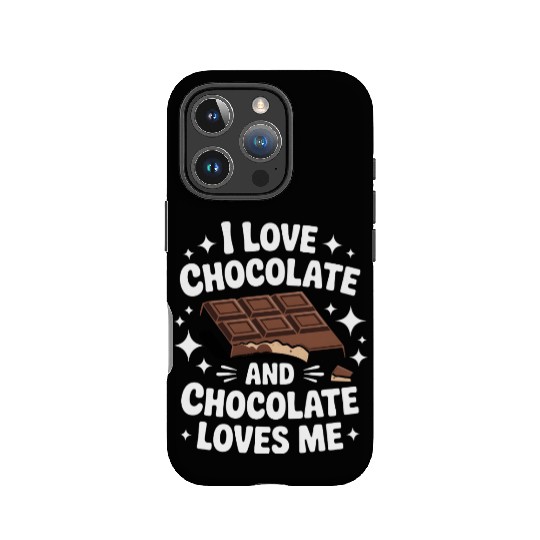 Chocolate Love Quote Design IPhone Cases