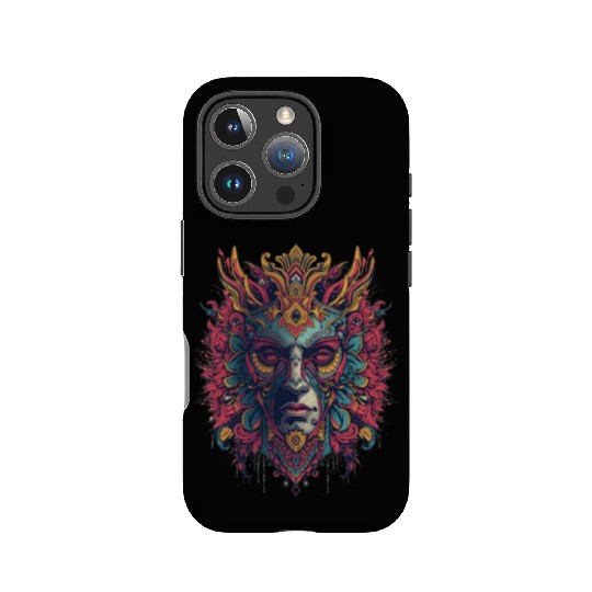 Mystical Forest Spirit Mandala Art IPhone Cases