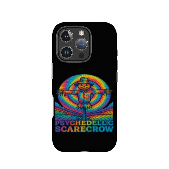 Psychedelic Scarecrow Trippy EDM Rave Festival IPhone Cases