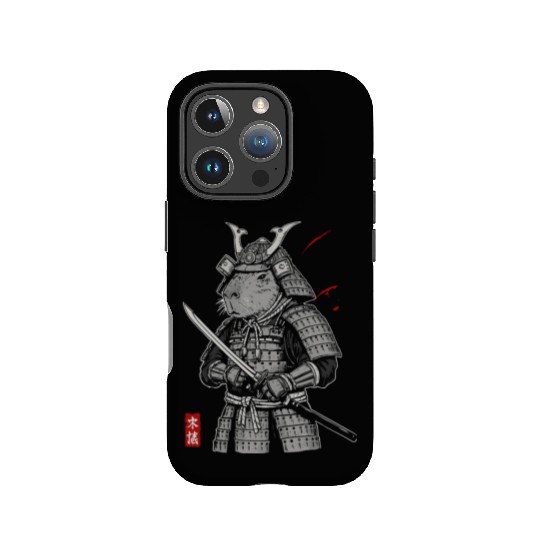 Samurai Otter in Armor IPhone Cases