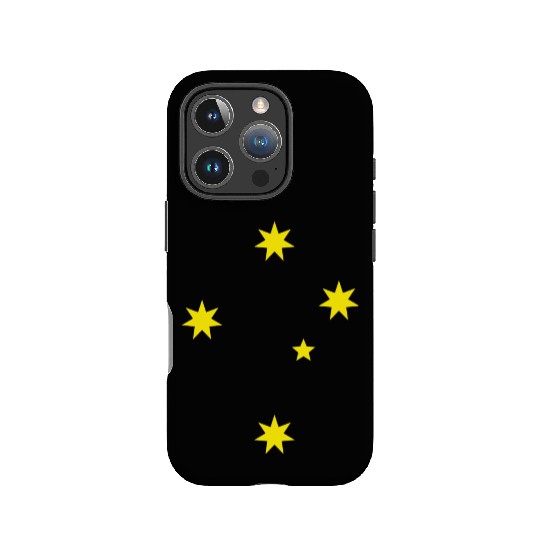 Aussie Green and Gold Southern Cross IPhone Cases