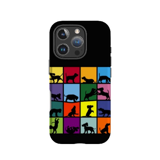 dog cube beagle IPhone Cases