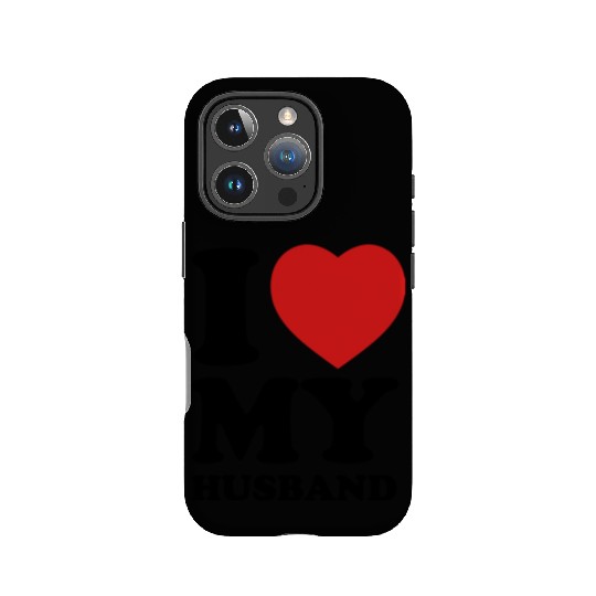 I love my husband IPhone Cases