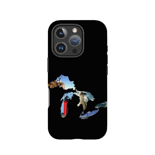 Michigan Great Lakes Lighthouses IPhone Cases