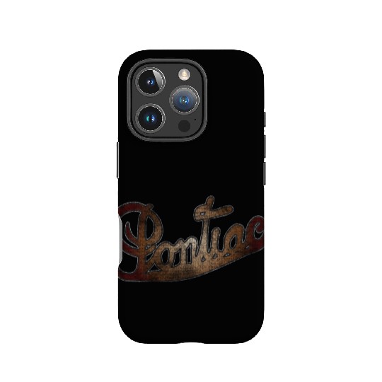 Old School Pontiac Distressed IPhone Cases
