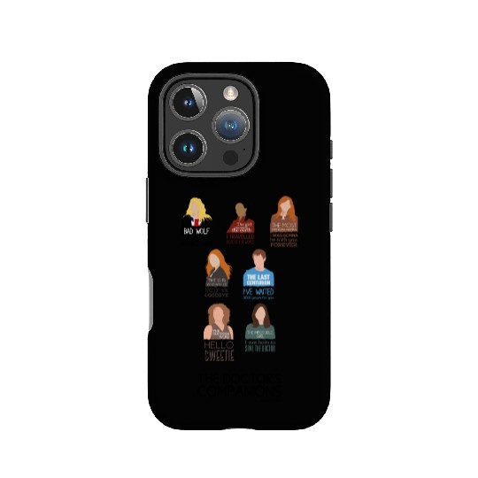 Doctor Who Companions (alternate version) IPhone Cases