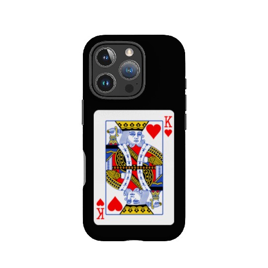 King Of Hearts Couple IPhone Cases
