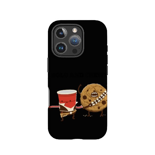 Funny star wars han solo and chewbacca IPhone Cases