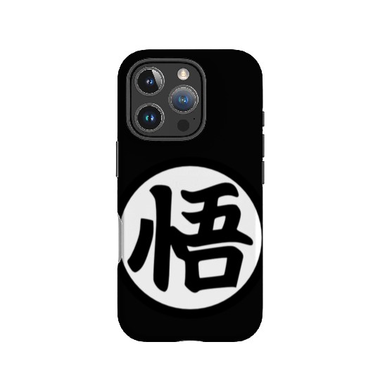 Goku Kanji Mug IPhone Cases