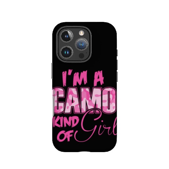 Camo - I'm a Camo kind of girl IPhone Cases