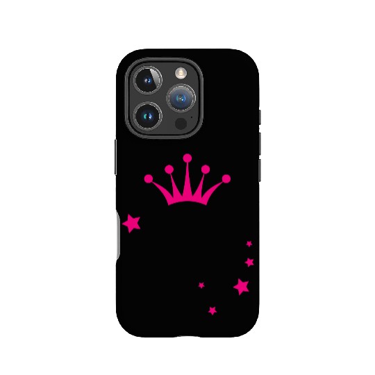 Prinzess Crown with Stars IPhone Cases