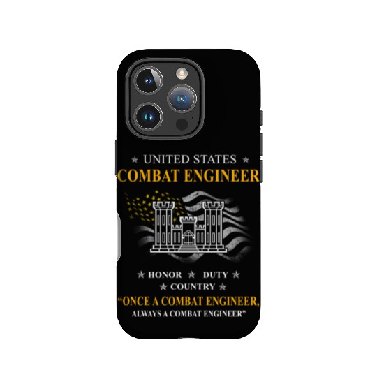 combat engineer, us army combat engineer, army com IPhone Cases