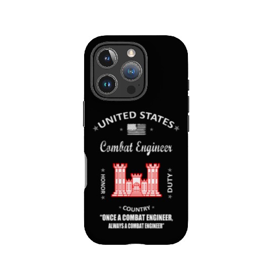combat engineer, us army combat engineer, army com IPhone Cases
