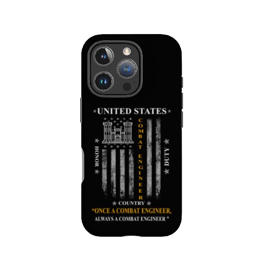 combat engineer, us army combat engineer, army com IPhone Cases