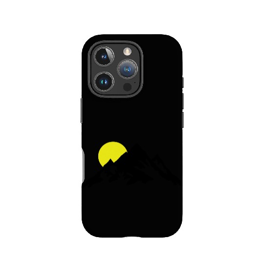 Moutain and Sunrise, Mountains IPhone Cases