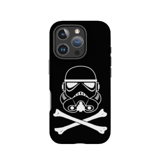 Storm Trooper Skull and Bones IPhone Cases