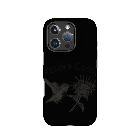 Nature Camp Hummingbird and Bergamot IPhone Cases