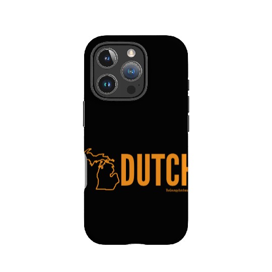 Michigan Dutch (orange) IPhone Cases