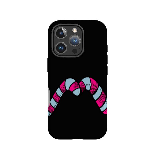 Candy canes "M" IPhone Cases