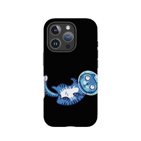 Space cat IPhone Cases