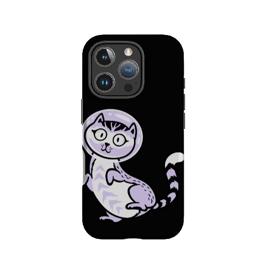 Space cat IPhone Cases