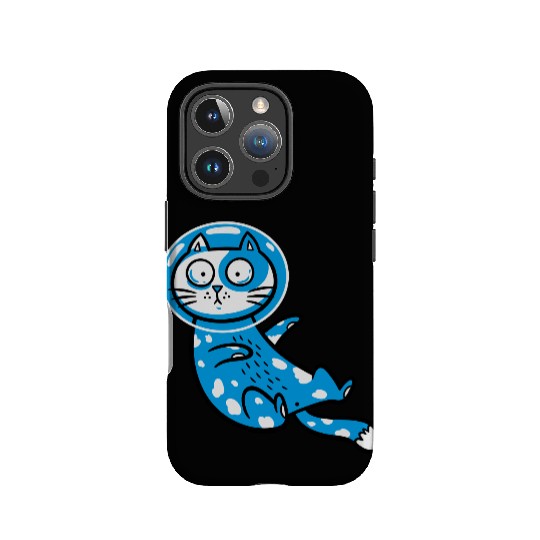 Space cat IPhone Cases