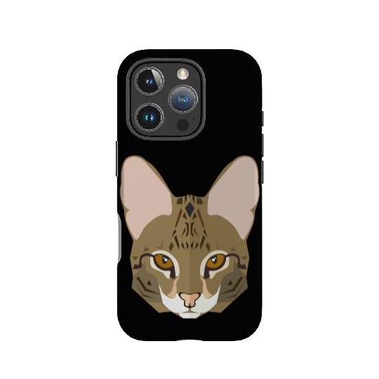 Cat face IPhone Cases