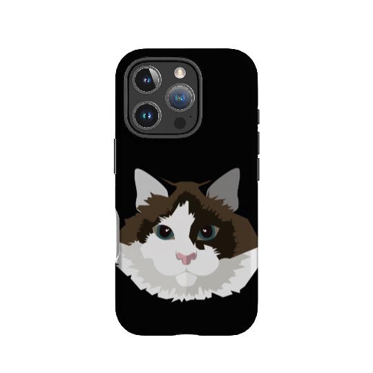 Cat face IPhone Cases