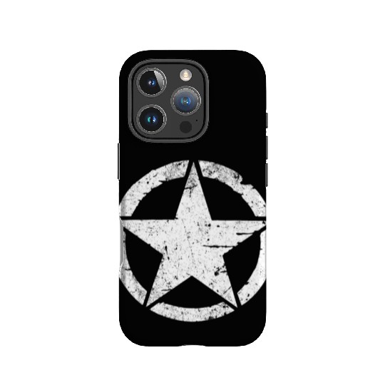 Vintage US Army White Stars IPhone Cases