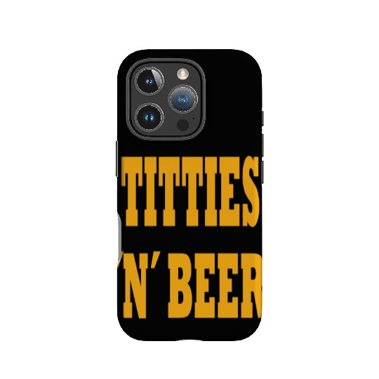 TITTIES N BEER IPhone Cases