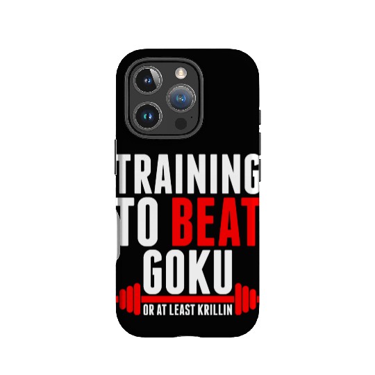 Training To Beat Goku IPhone Cases