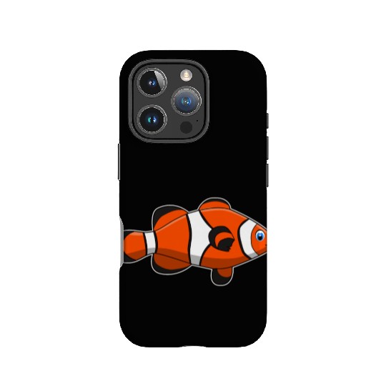 clown fish orange aquatic gift idea IPhone Cases