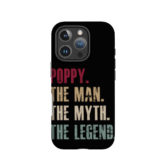 Poppy the man the myth the legend IPhone Cases