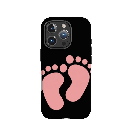 Baby Feet Pastel Pink Pregnancy Maternity IPhone Cases