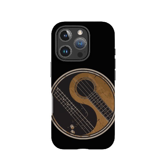 Guitar Ying Yang Gift Guitar Player IPhone Cases