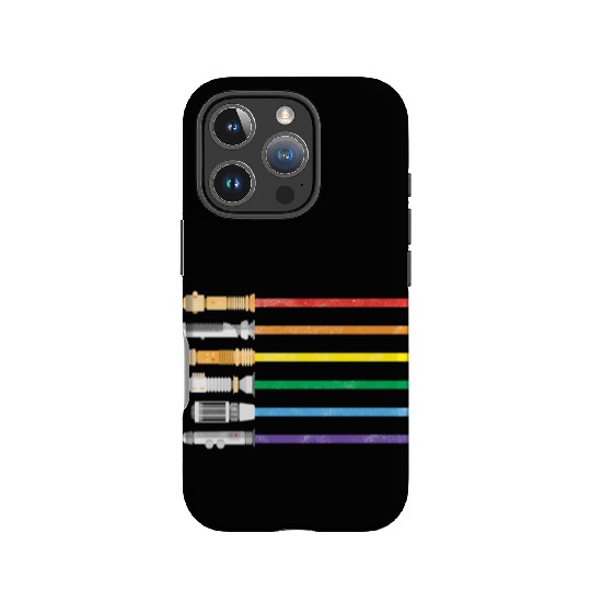 Lightsaber Rainbow Gay Pride Lesbian LGBT IPhone Cases