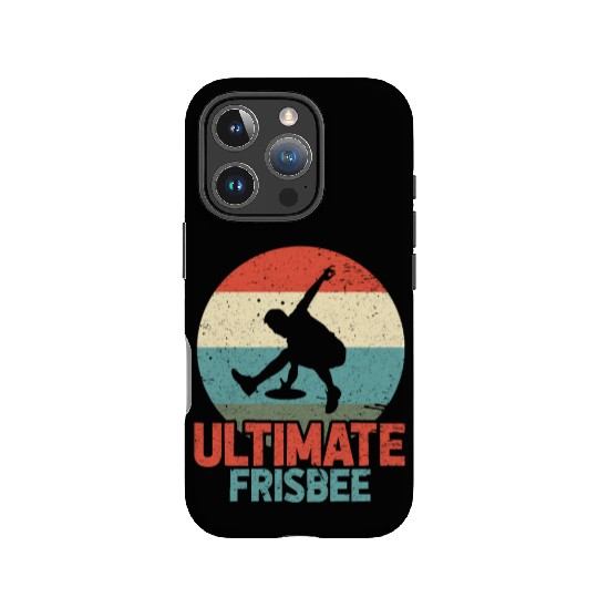 Ultimate Frisbee Retro IPhone Cases