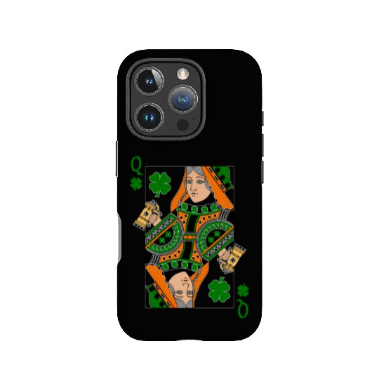 Queen of Clover Women s T IPhone Cases