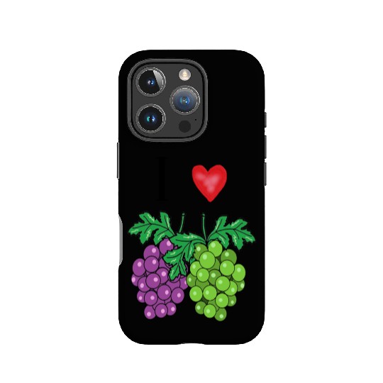 I love grape IPhone Cases
