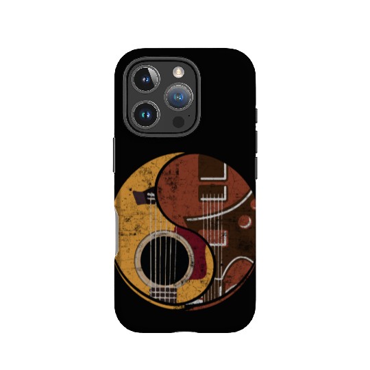 Guitar Ying Yang Music Guitar Player Gift IPhone Cases