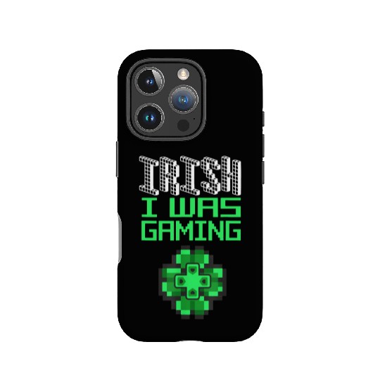 Video Game Gaming St Patricks Day Gamer IPhone Cases