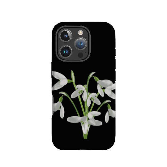 Flower Spring Snowdrop White - Gift Idea IPhone Cases