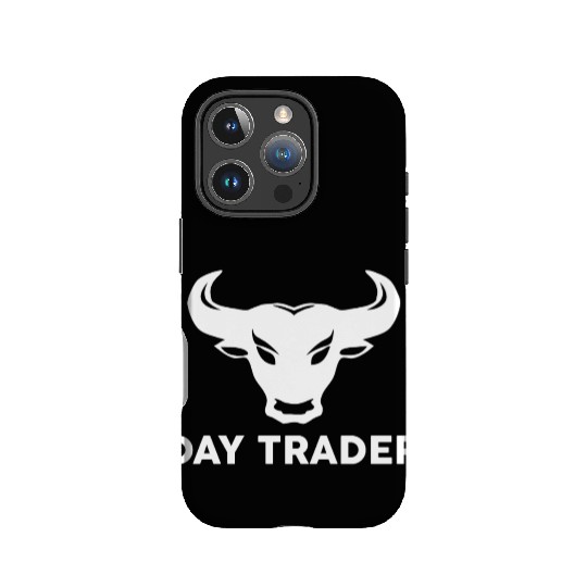 day trading stock market bull bear gift money IPhone Cases