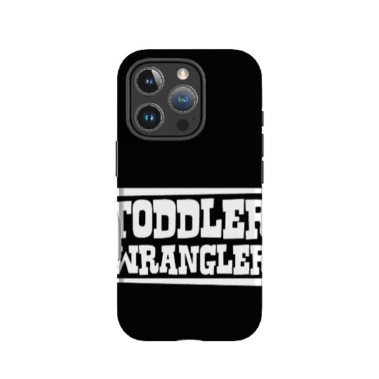 TODDLER WRANGLER IPhone Cases