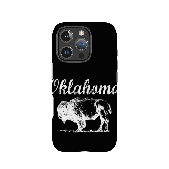 Oklahoma Buffalo Tribal Native American Country Ok IPhone Cases