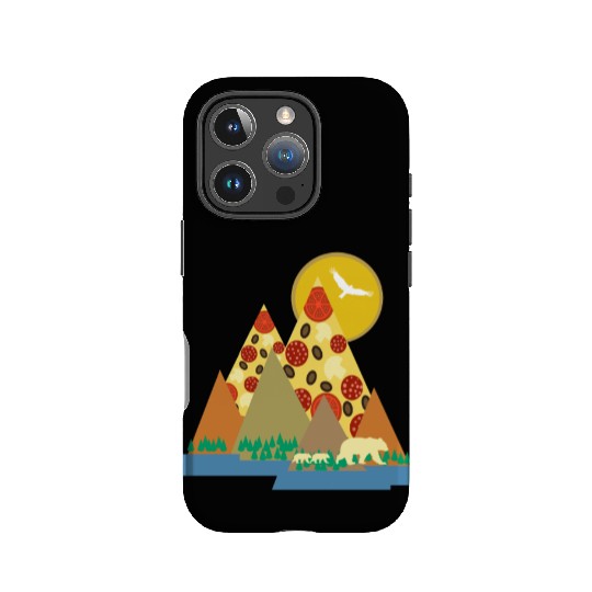 The Pizza Mountains IPhone Cases