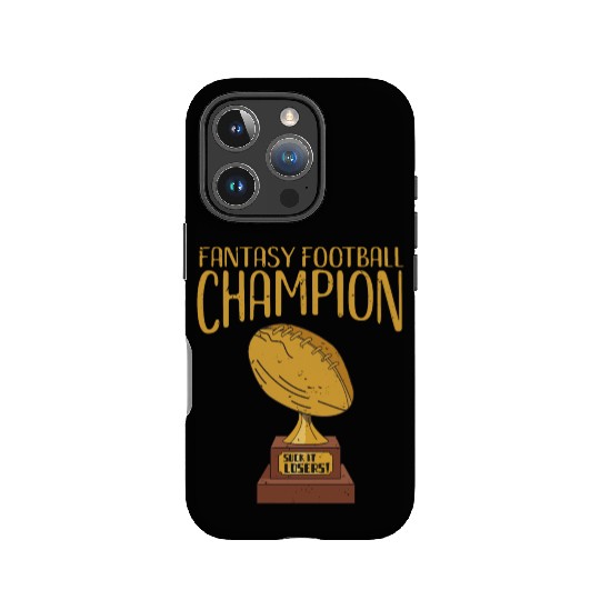 Fantasy football champion IPhone Cases