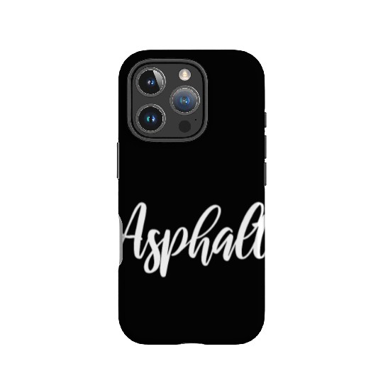 Asphalt IPhone Cases
