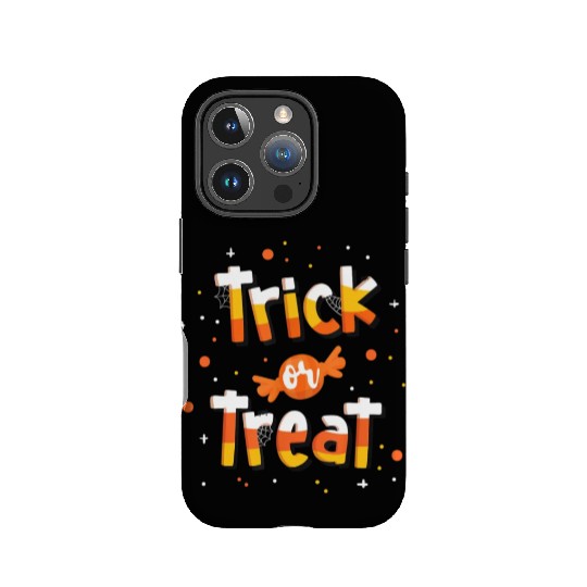 Trick Or treat Candy Yellow and Orange Cute IPhone Cases