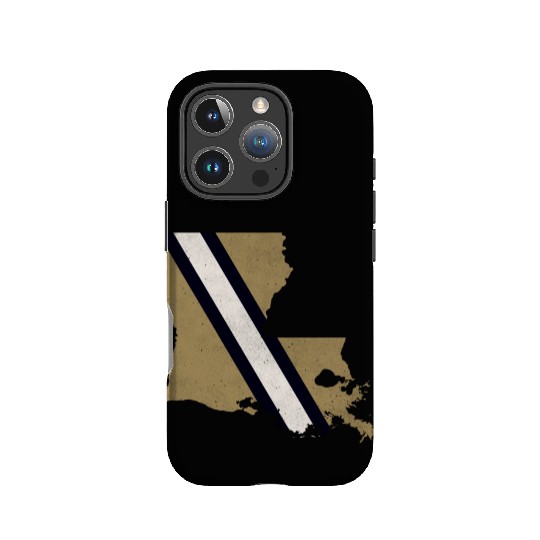 new orleans louisiana helmet stripe IPhone Cases